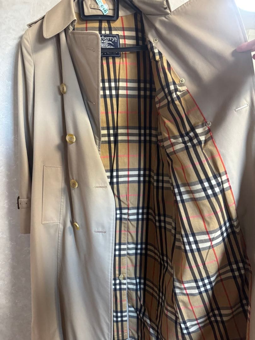 Burberry ベージュ トレンチコート　ヴィンテージ