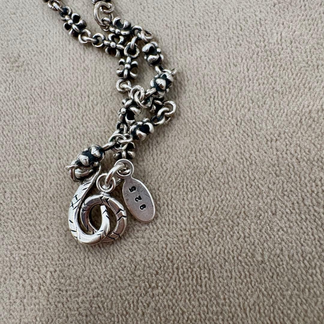 Justin Davis エッセンシャルスカルペンダント ネックレスチェーン