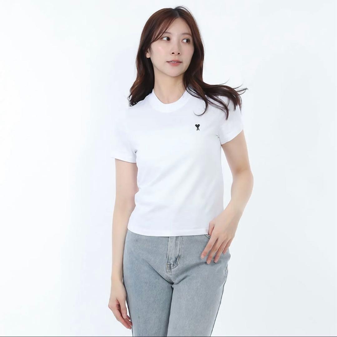 AMI PARIS アミパリ　Tシャツ　ホワイト
