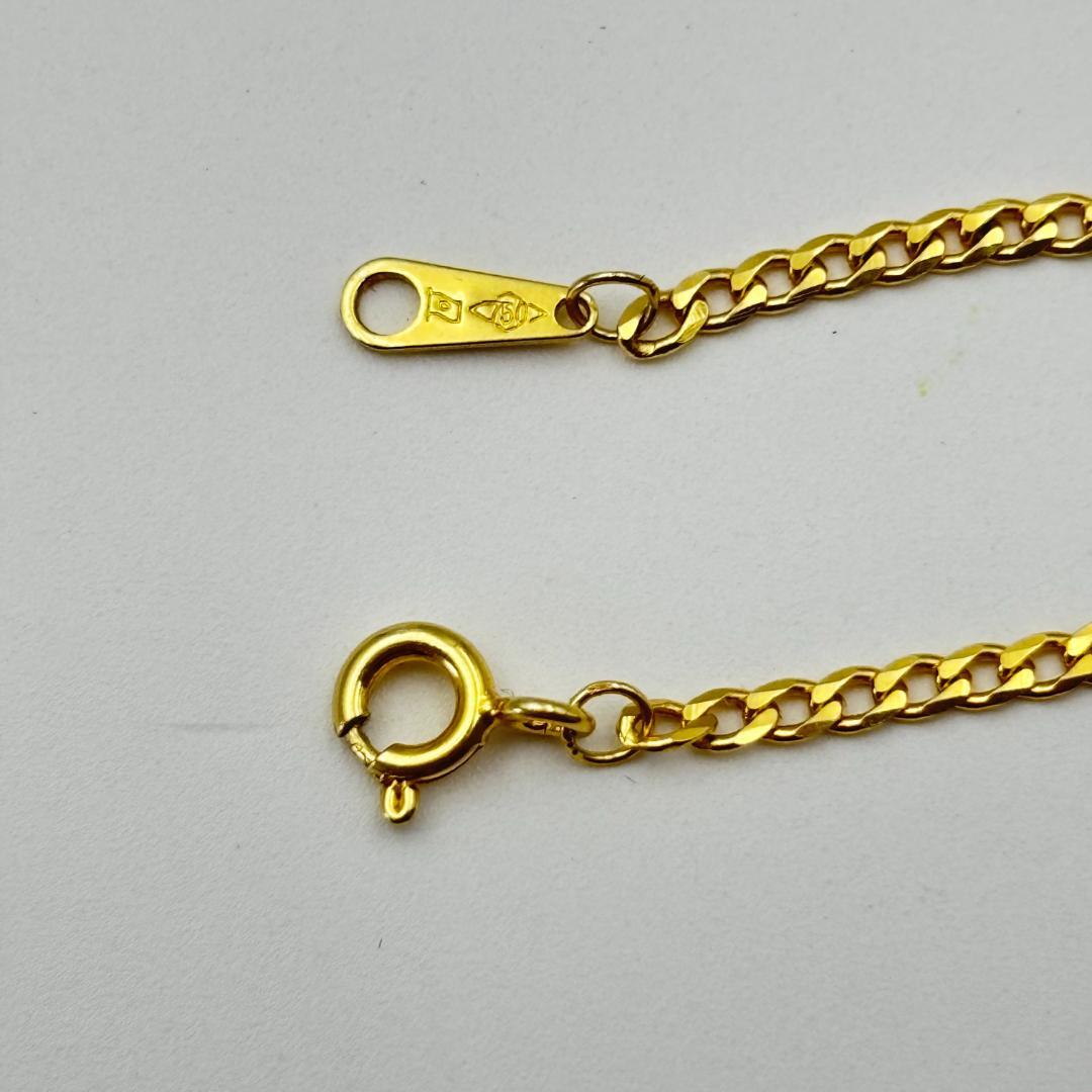 ⭐ 極美品 ✨K18金 チェーンネックレス ギフトボックス付き