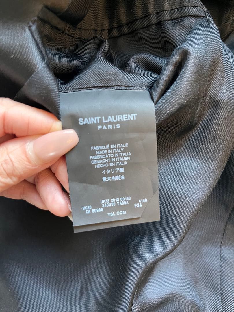 週末限定価格♡SAINT LAURENT PARIS スモーキングジャケット34