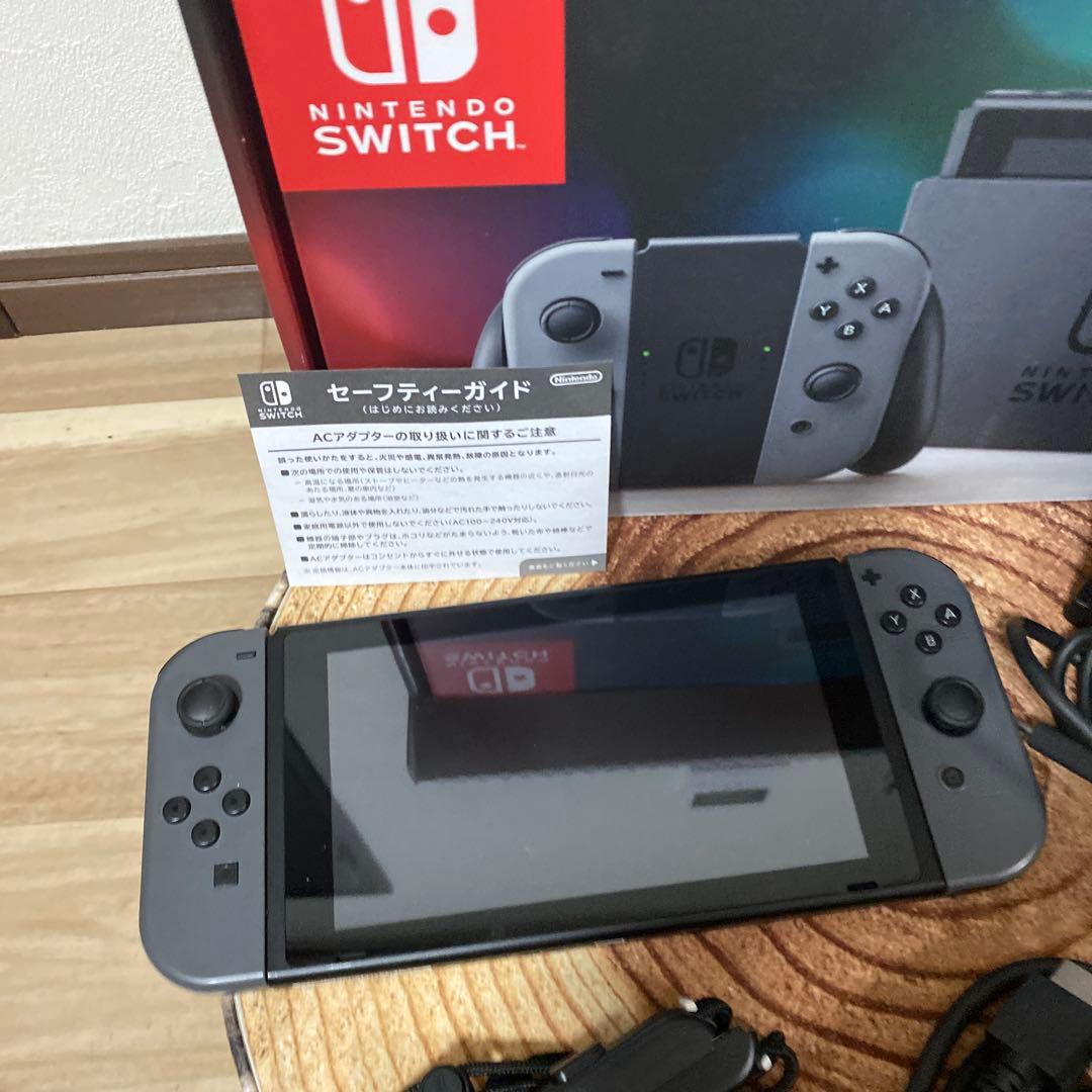 Nintendo Switch ニンテンドースイッチ本体　グレー ②