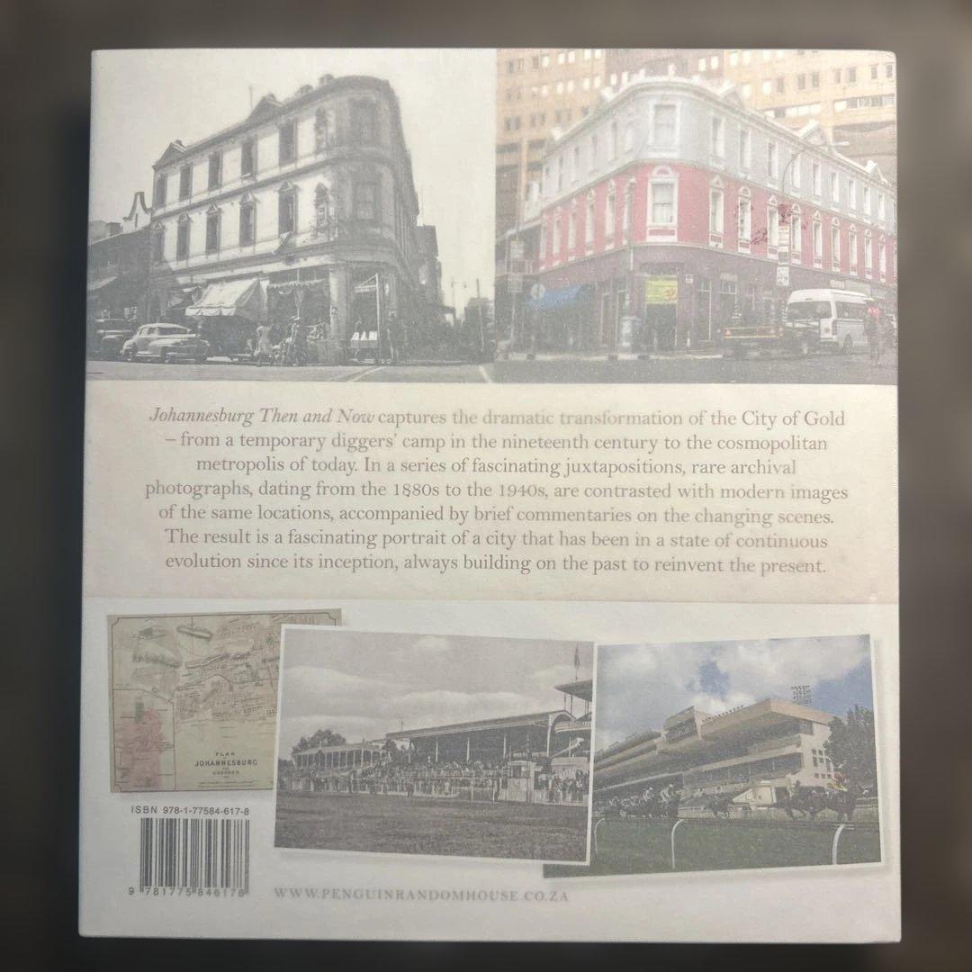 洋書 JOHANNESBURG Then and Now