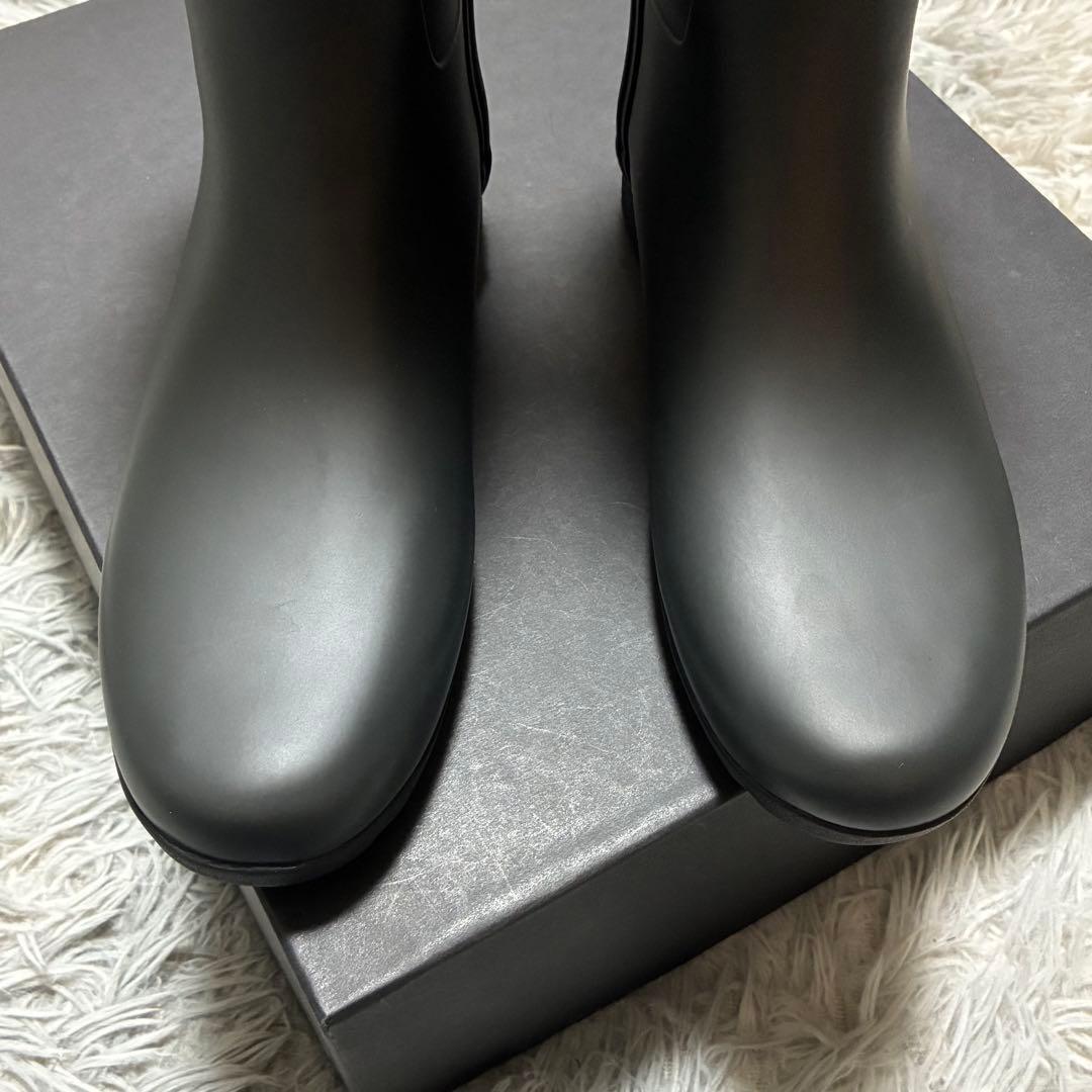 【未使用に近い】HUNTER レインブーツSLK 38〈定価20,350円〉