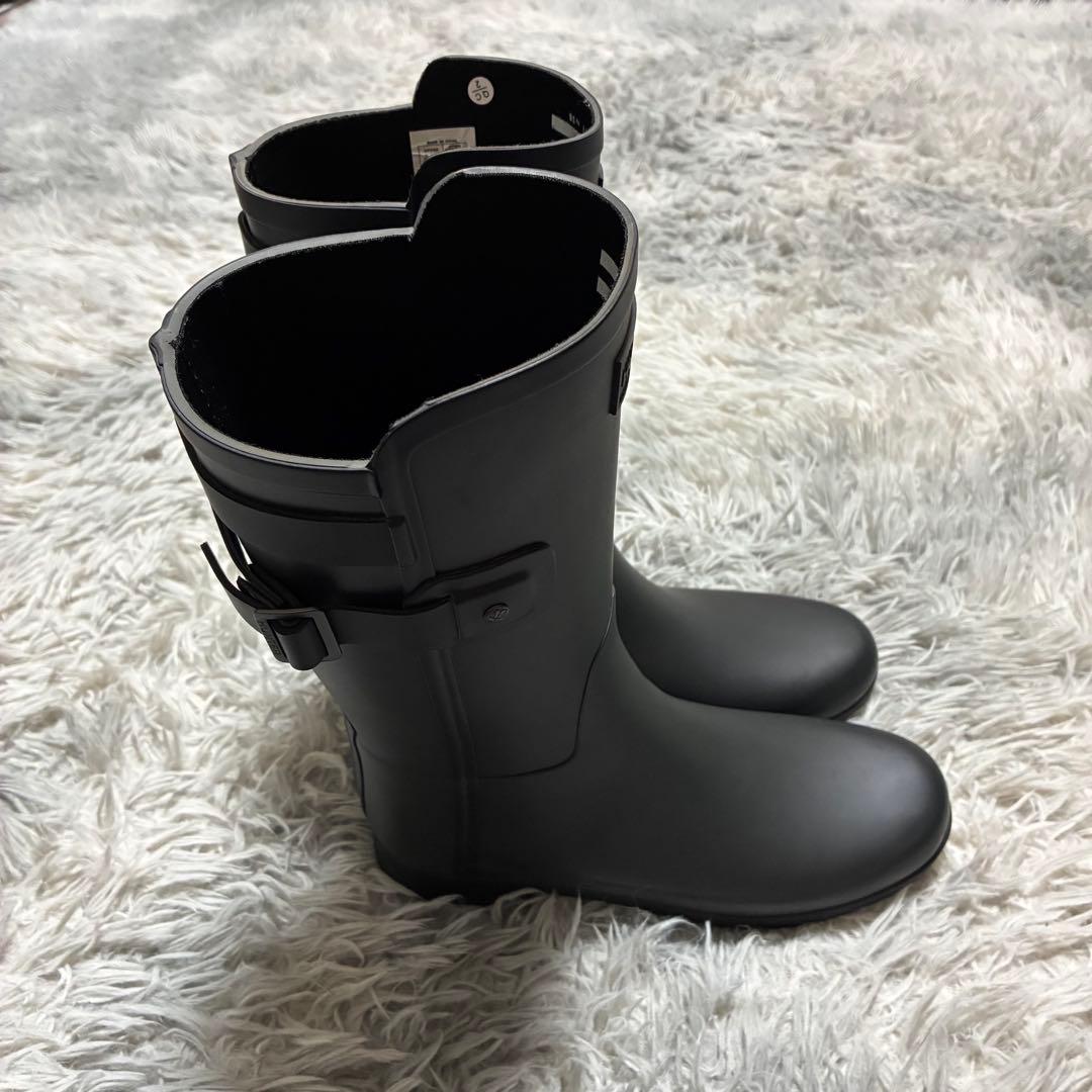 【未使用に近い】HUNTER レインブーツSLK 38〈定価20,350円〉