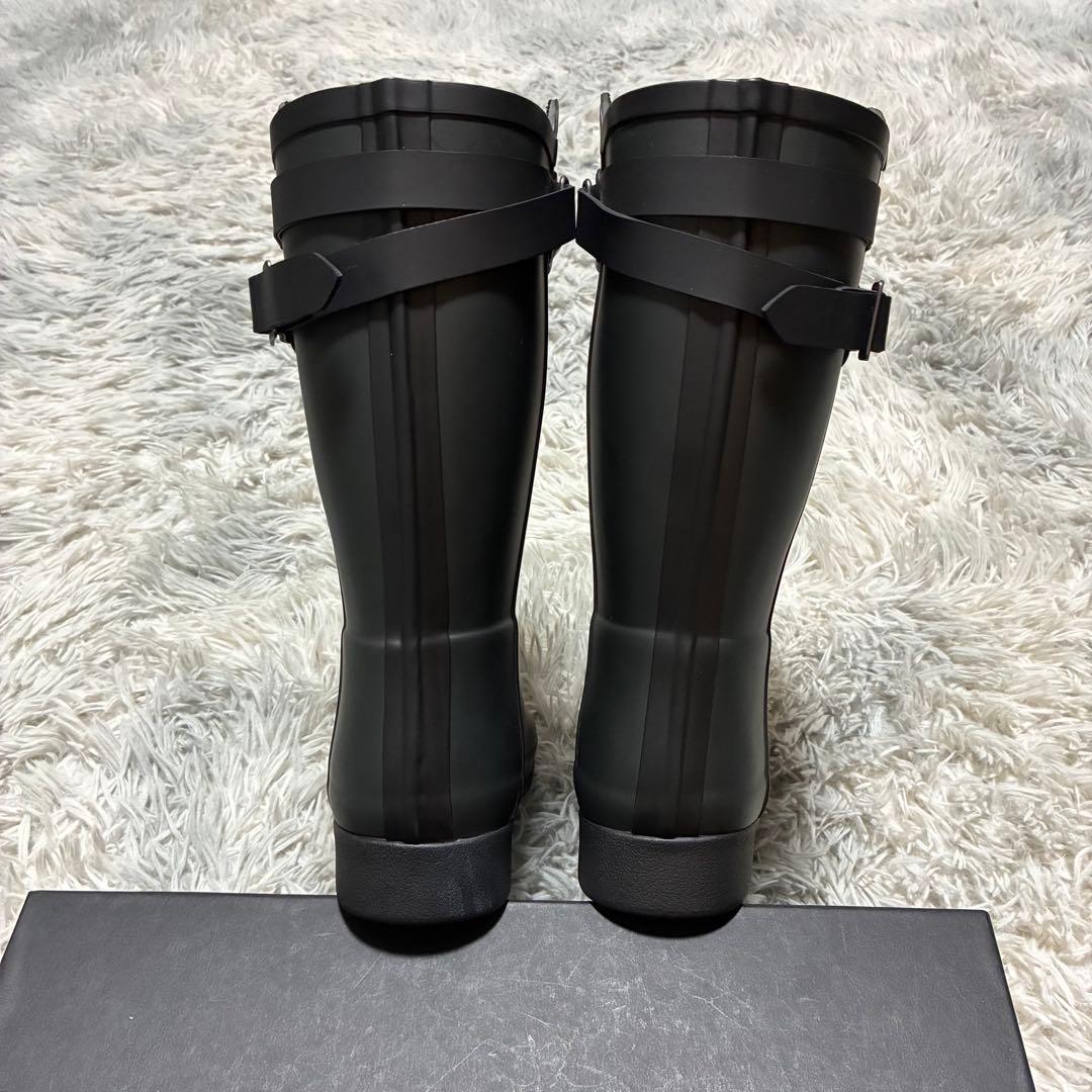 【未使用に近い】HUNTER レインブーツSLK 38〈定価20,350円〉