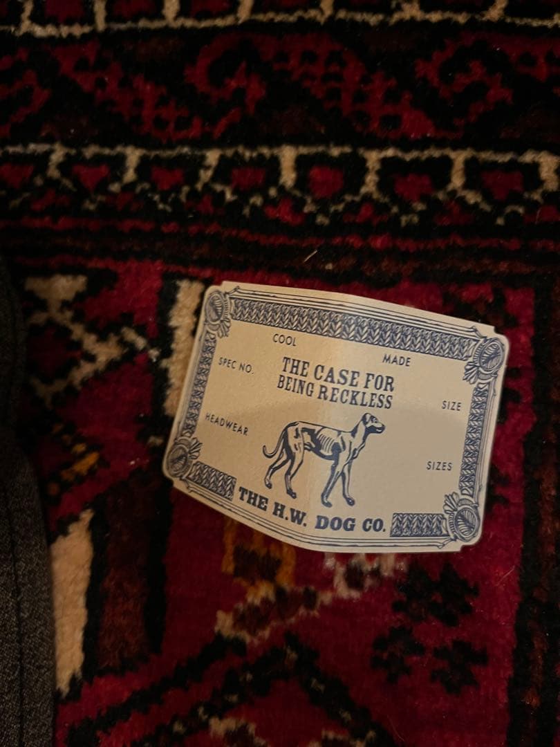 THE H.W.DOG&CO. ベースボールキャップ　グレー