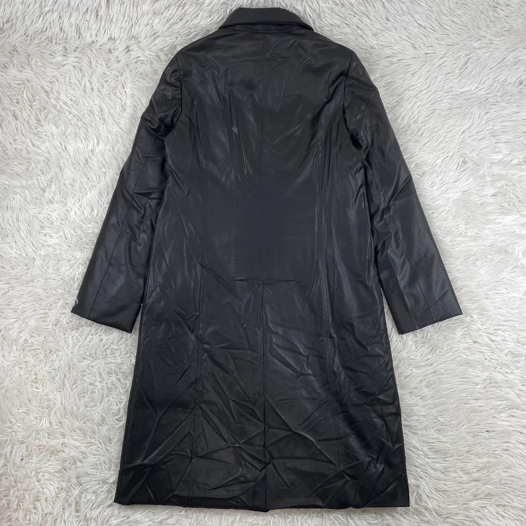 Aquascutum×CERRUTI別注 ダウンロングコート　ブラック　M相当