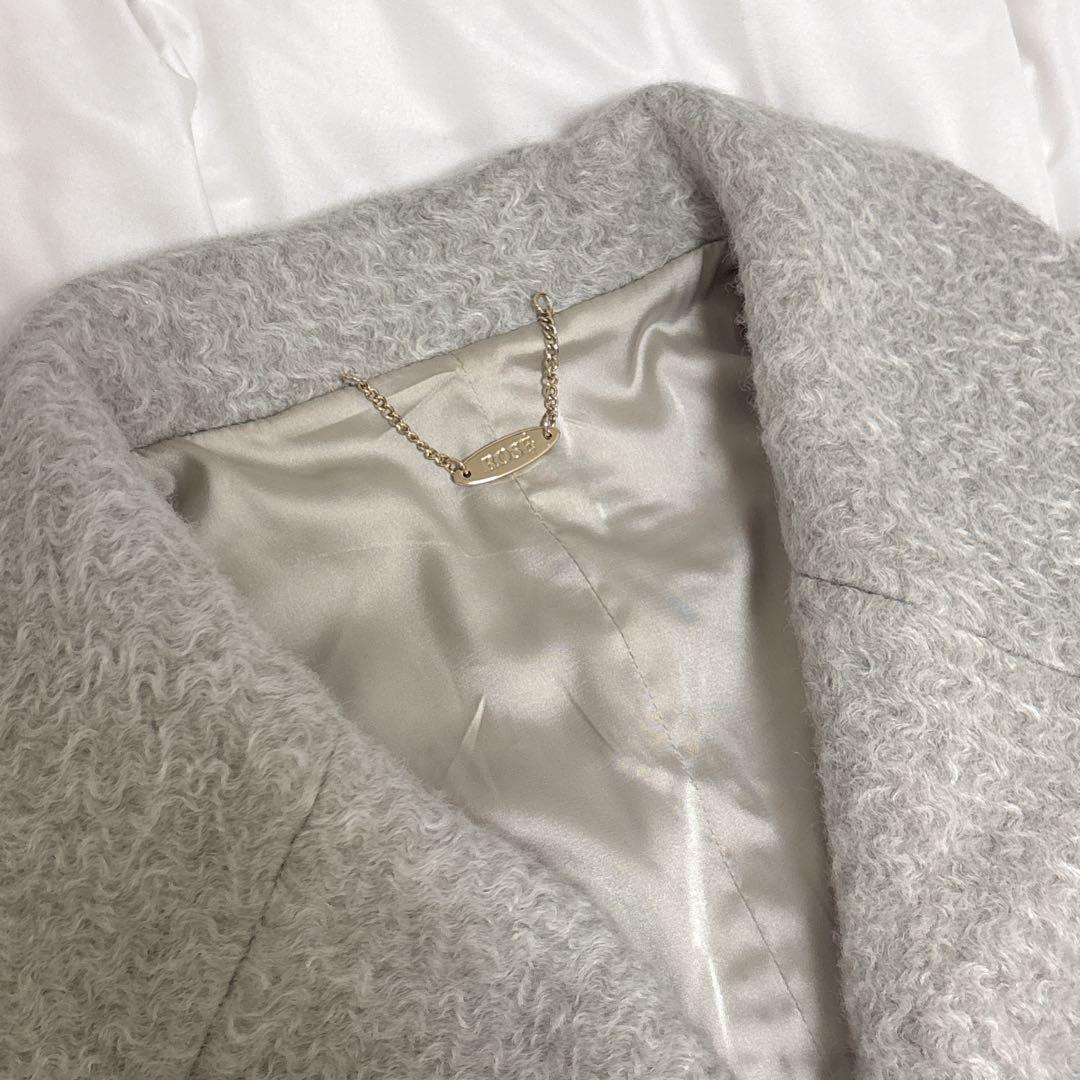 【 rosemuse 】tailored loose coat gray