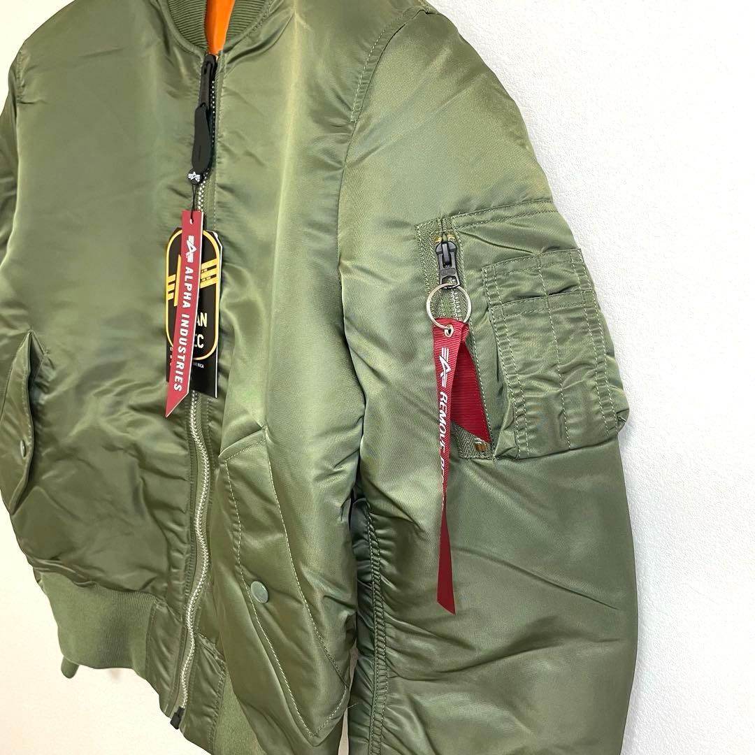 【新品】ALPHA INDUSTRIES MA-1 フライトジャケット M