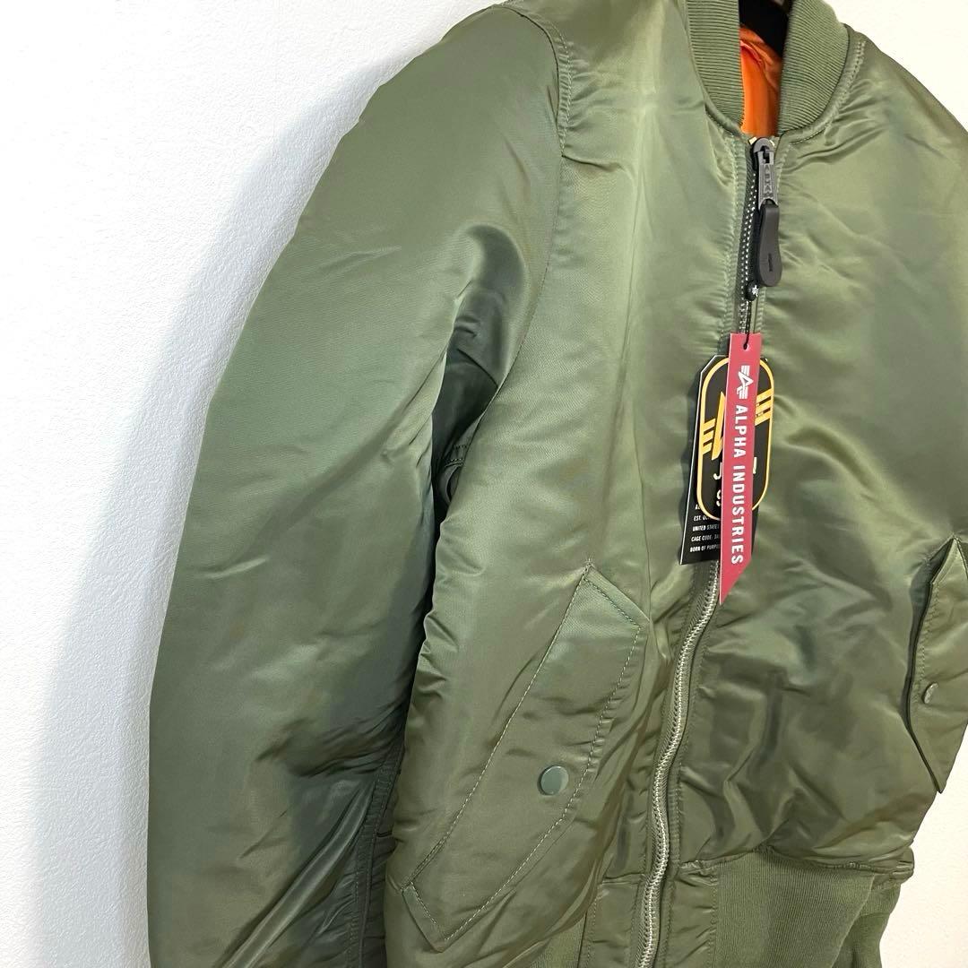 【新品】ALPHA INDUSTRIES MA-1 フライトジャケット M