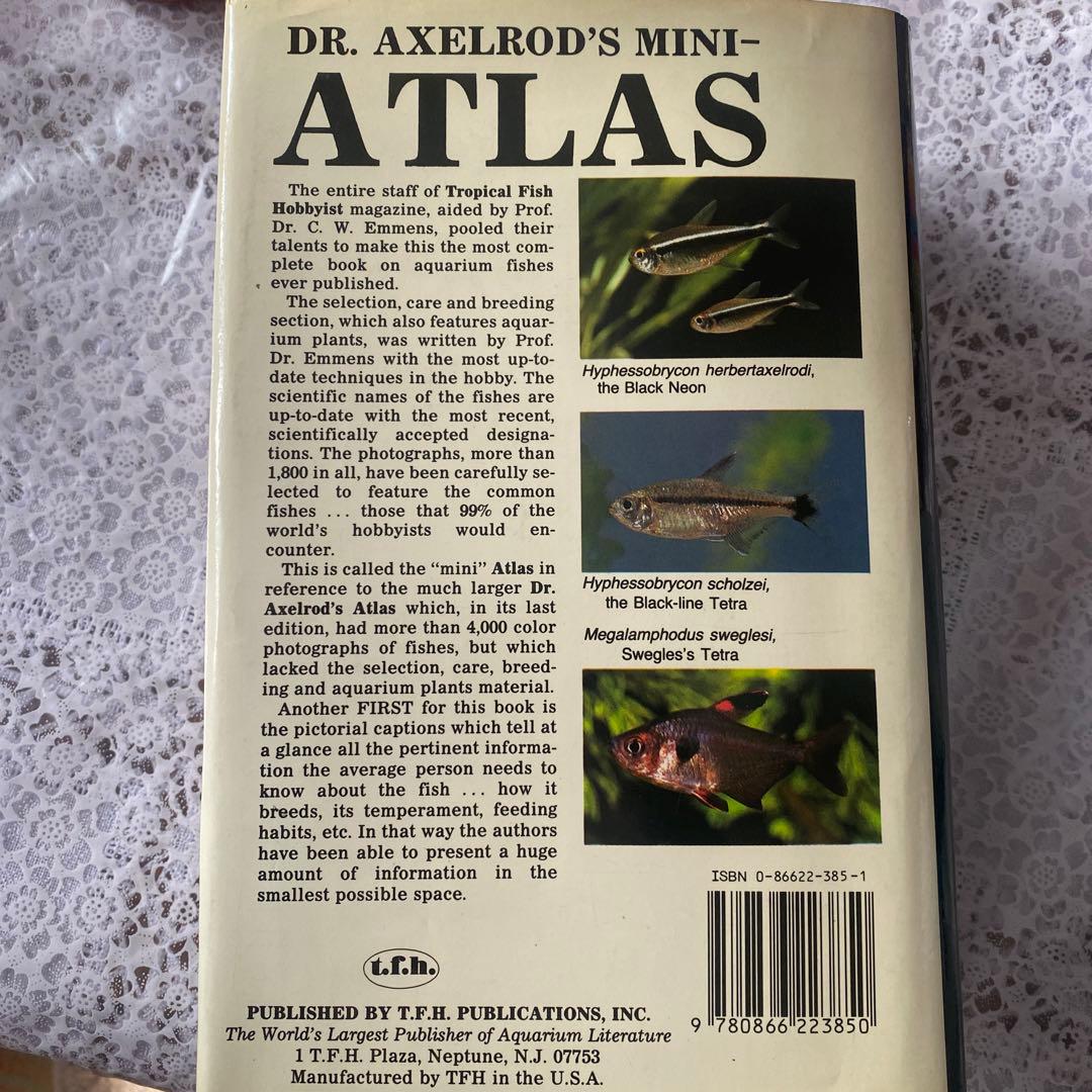 【レア貴重】Dr. Axelrod's Mini-atlas 英語版