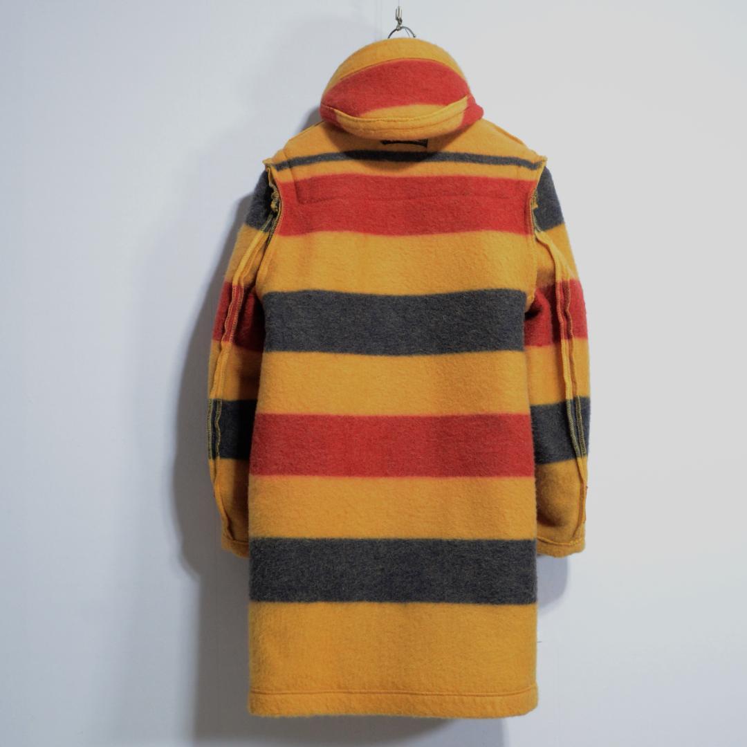超貴重極上品 グレンフェル ダッフル ロカバール生地 黄×赤×紺 サイズ34