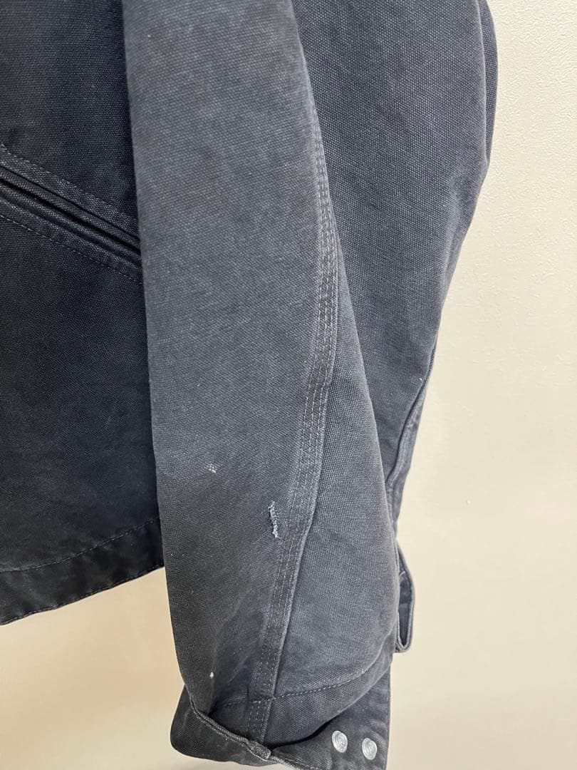 Carhartt デトロイトジャケット　企業ロゴ入り　squreemmm‼️