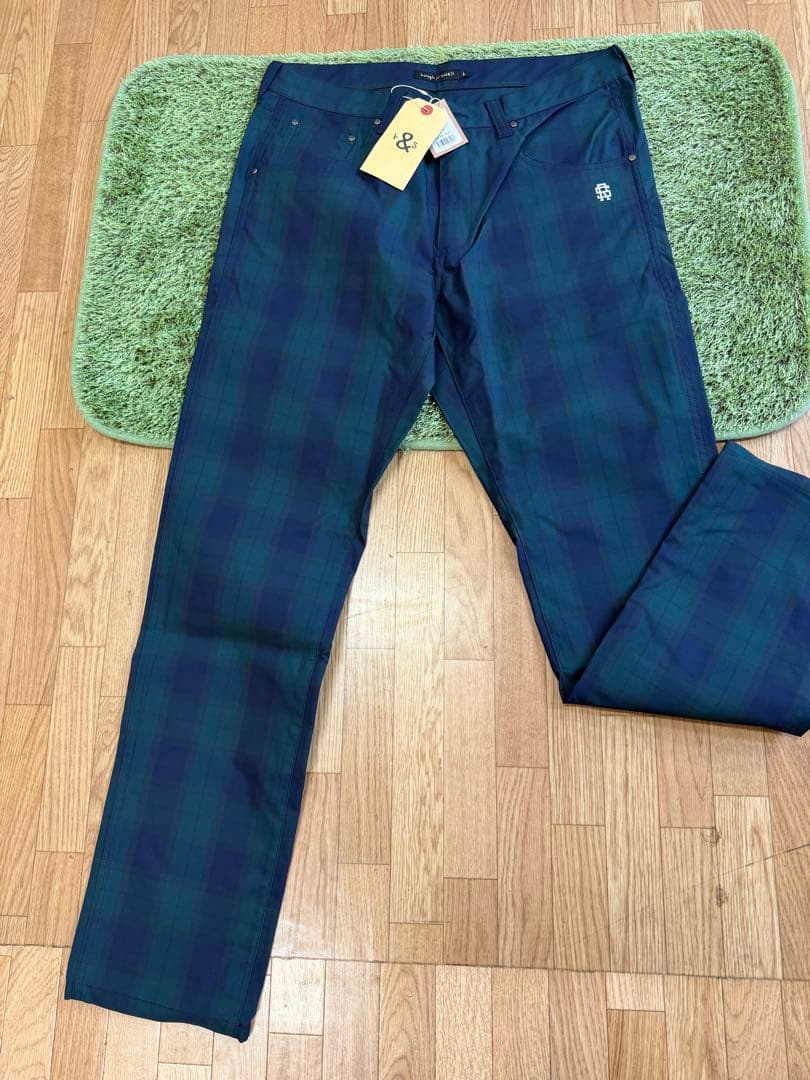 ま*や様 新品正規品【ROUGH&SWELL/L】GLASGOW PANTS パ