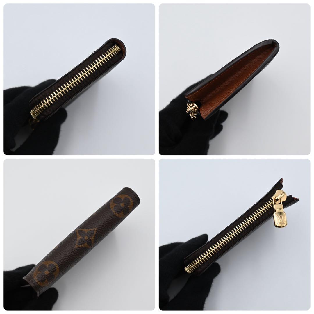 【未使用級】ルイヴィトン モノグラム　ポルトフォイユ ノア コンパクト 箱袋付き