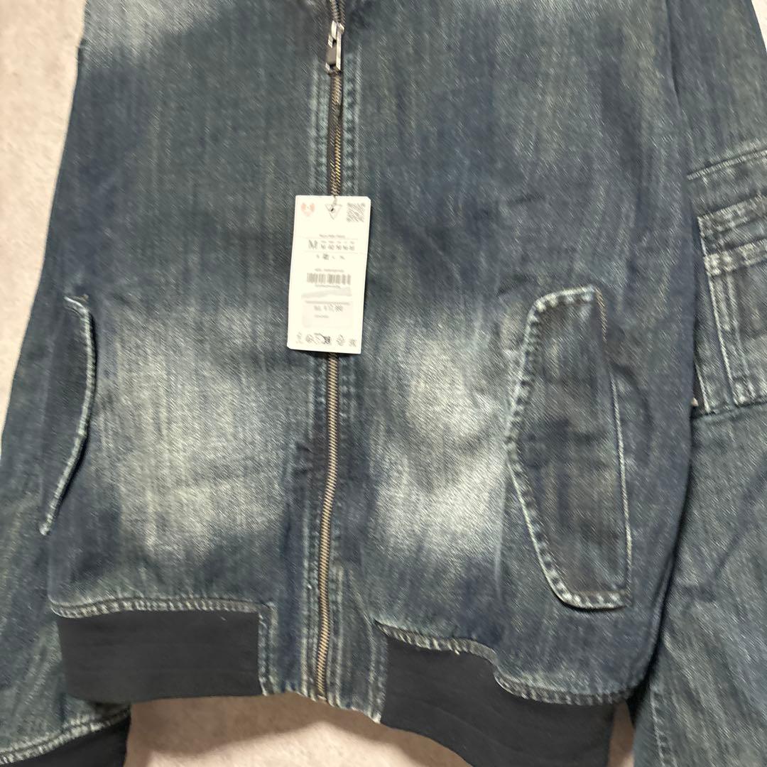 ZARA ザラ エンボス加工ボンバージャケット M