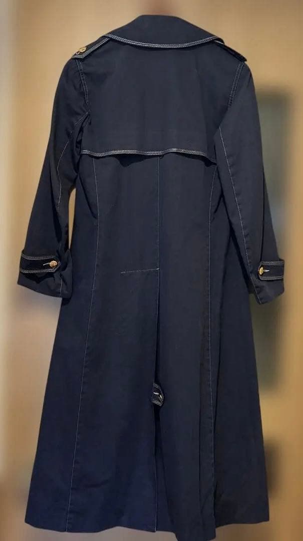 セリーヌ　ネイビー トレンチコート 約約107センチ