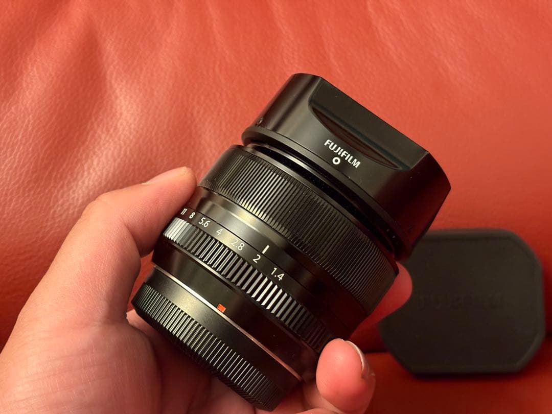 美品！FUJIFILM XF35mm F1.4R レンズ FUJINON
