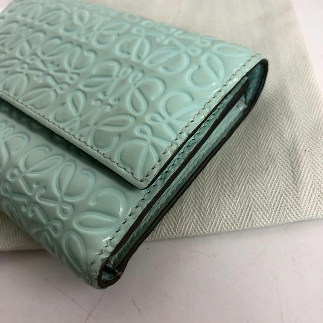 LOEWE ロエベ アナグラム ヴァーティカル・ウォレット 三つ折り財布
