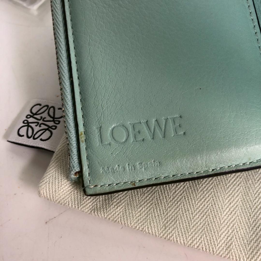 LOEWE ロエベ アナグラム ヴァーティカル・ウォレット 三つ折り財布