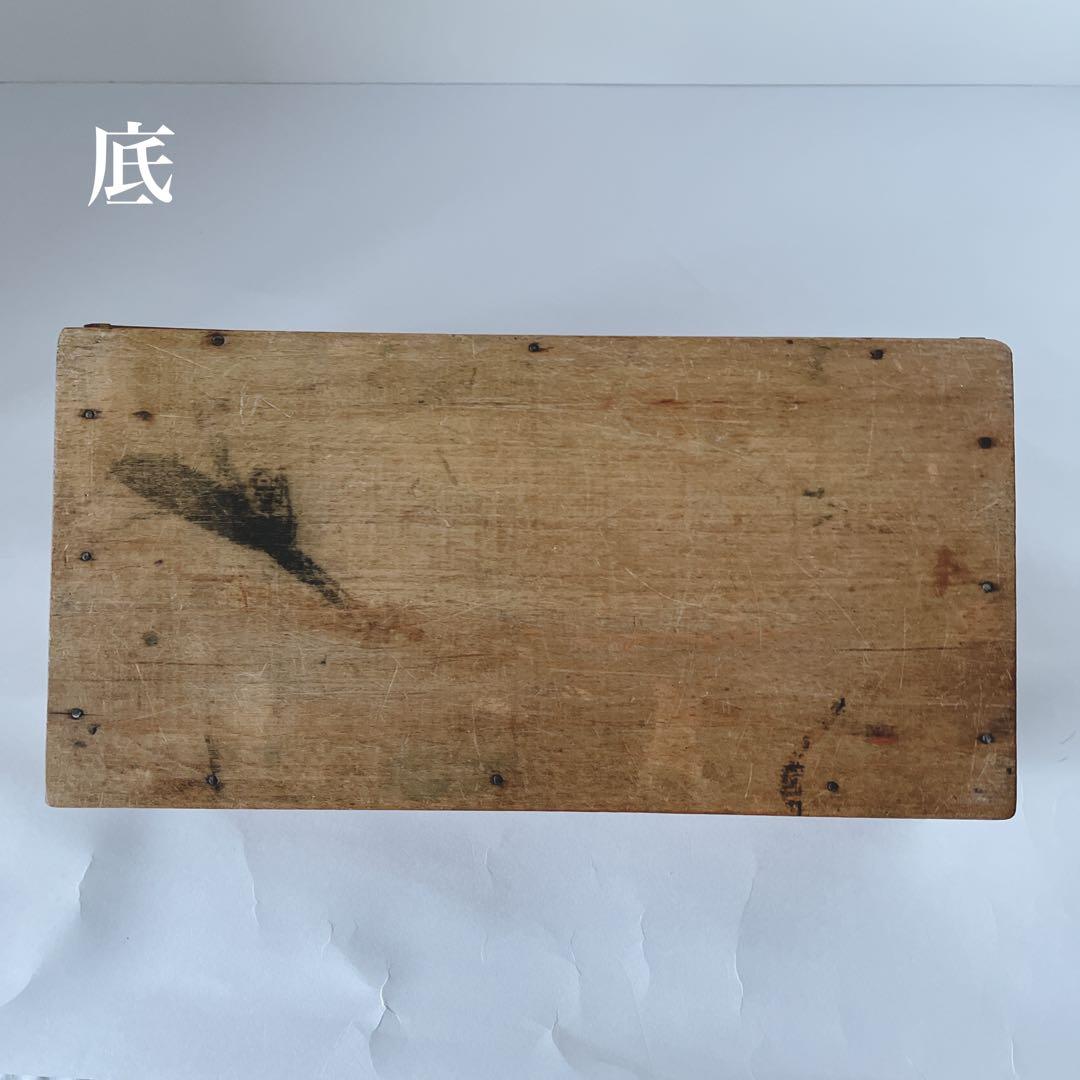 オランダ　アンティーク　靴磨き　道具箱　木箱POETSDOOS
