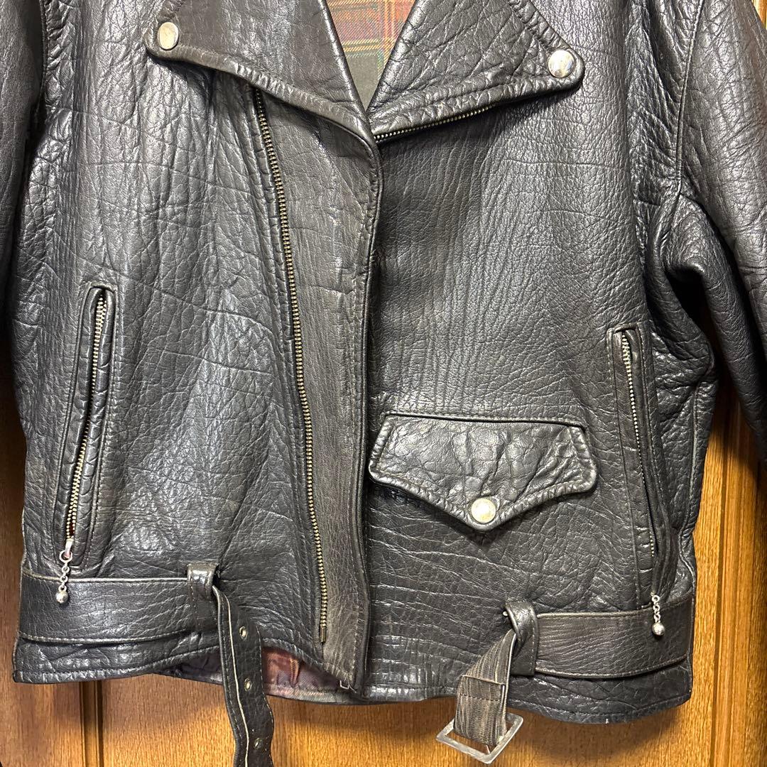 革ジャン　レザージャケット　ビンテージ　　ライダース　50s