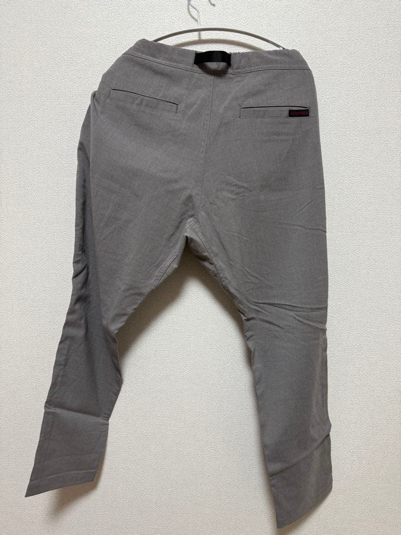 GRAMICCI グレー サルエルパンツ