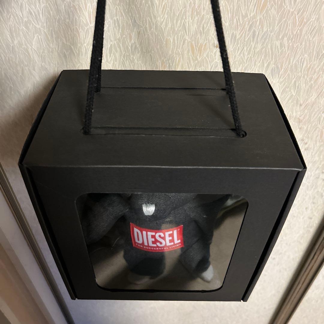 DIESEL クマ型ぬいぐるみ グレー