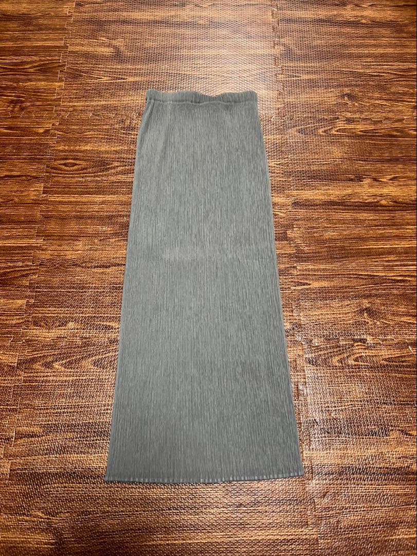 美品 ISSEY MIYAKE スカート グレー S