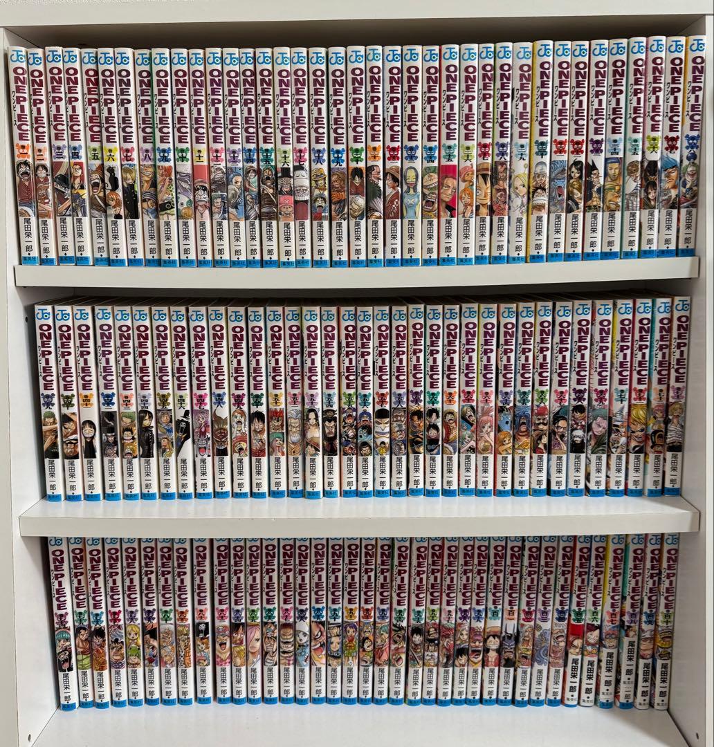 ONE PIECE 1〜110巻、関連本15冊＋おまけ