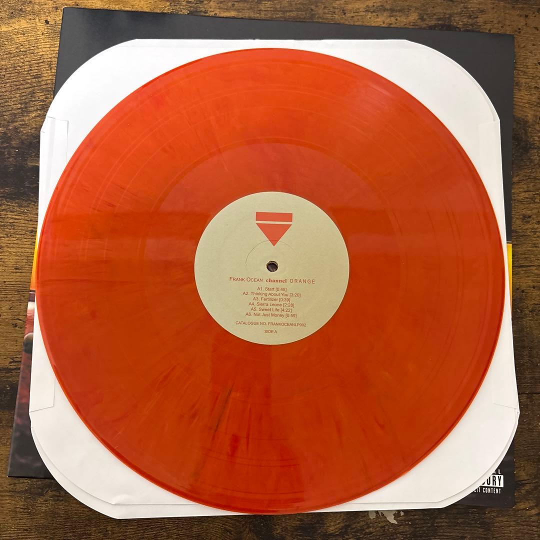 Frank Ocean channel ORANGE 12インチレコード