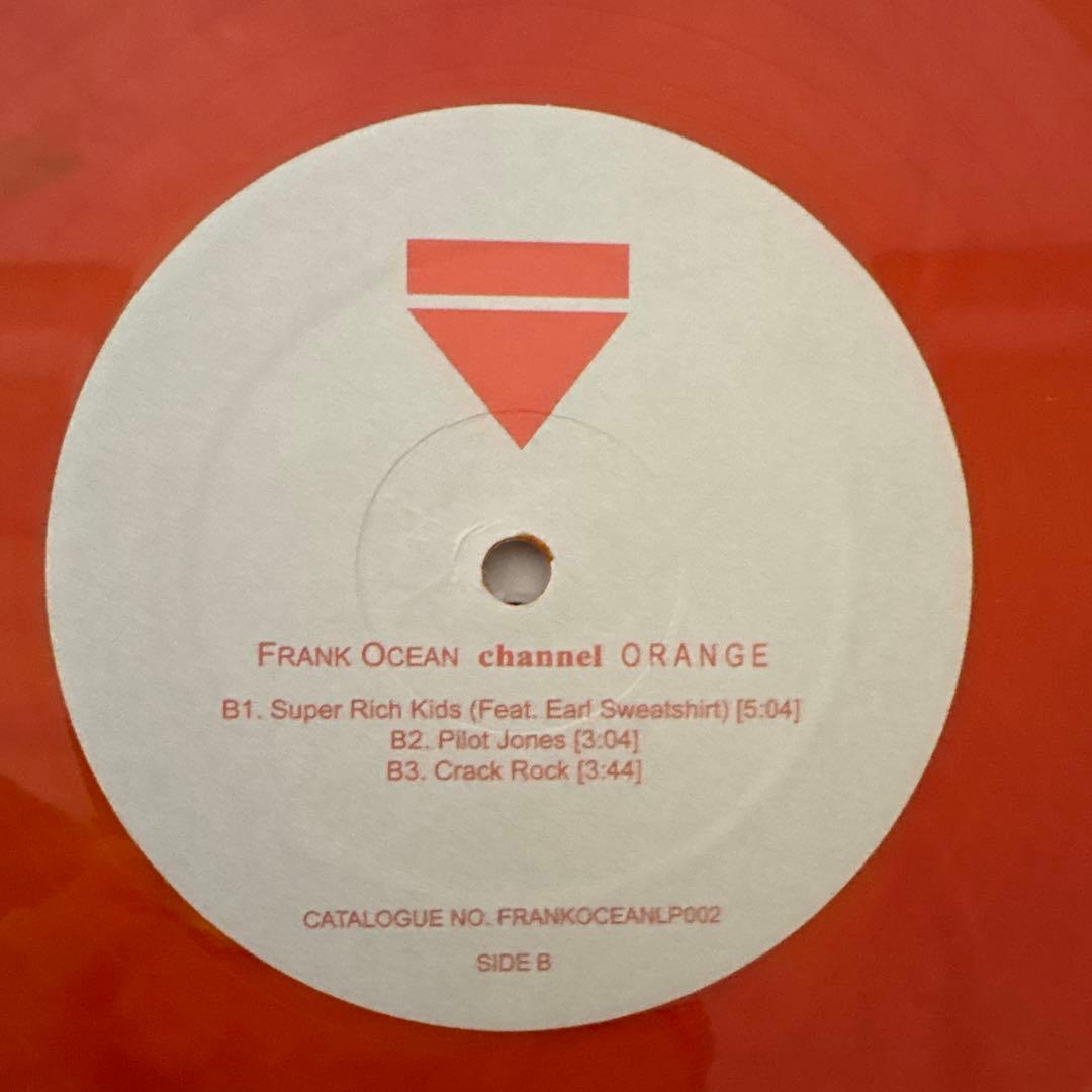 Frank Ocean channel ORANGE 12インチレコード