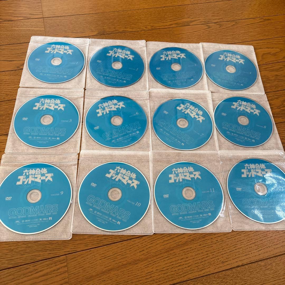六神合体ゴッドマーズ DVD全12巻セット