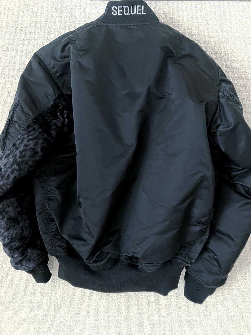 【値下げ中】SEQUEL MA-1 黒　2020AW 藤原ヒロシ
