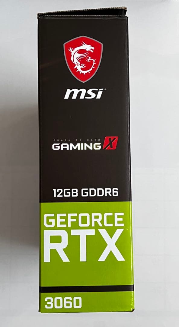グラフィックボード・グラボ・ビデオカード MSI GEFORCE RTX 3060 GAMING X 12G