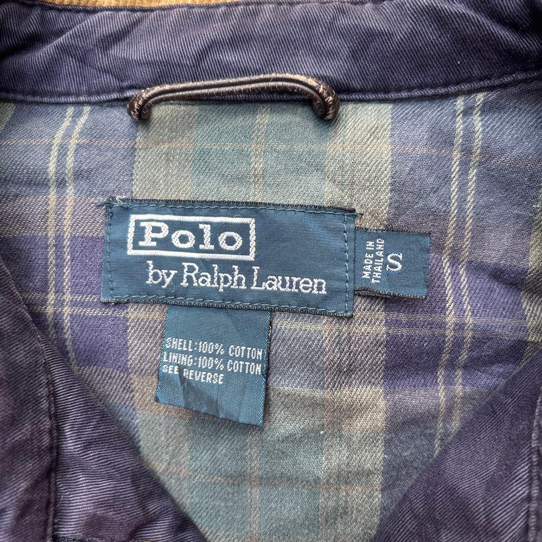 90s POLO by Ralph Lauren スイングトップ　襟コーデュロイ