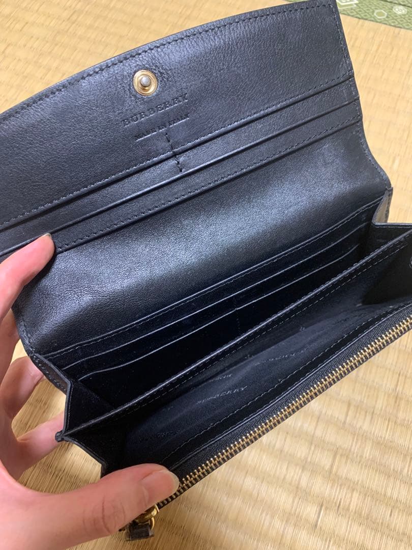 Burberry 財布　ゼブラ柄