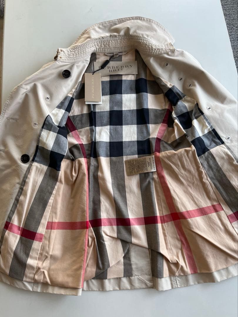 BURBERRY バーバリー　トレンチコート　ノバチェック　新品未使用タグ付き