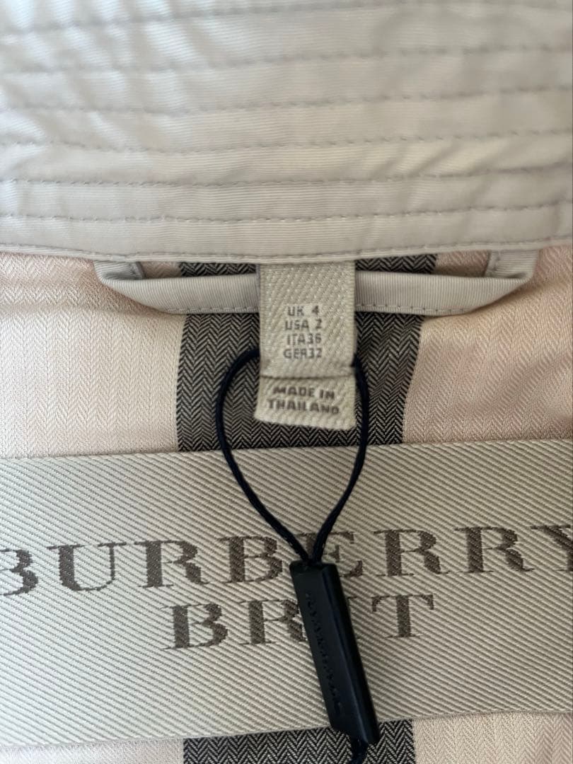 BURBERRY バーバリー　トレンチコート　ノバチェック　新品未使用タグ付き