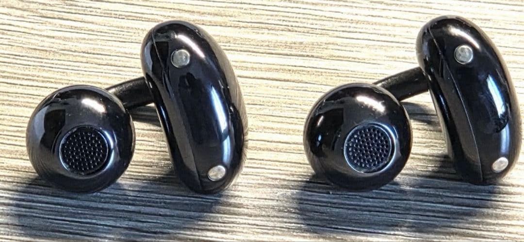 【美品】HUAWEI FreeClip ブラック（ファーウェイ フリークリップ）