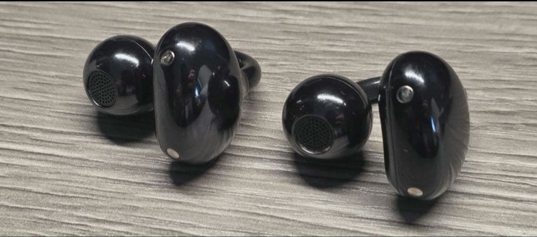 【美品】HUAWEI FreeClip ブラック（ファーウェイ フリークリップ）