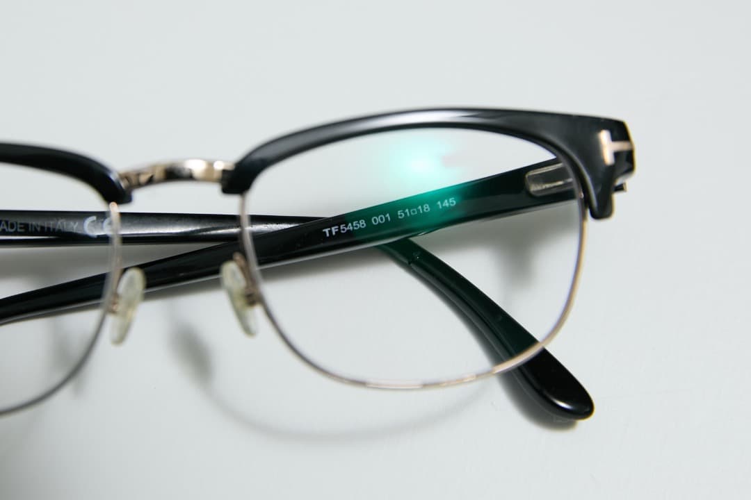 TOM FORD トムフォード TF5458 サーモントブロー 偏光レンズ付き