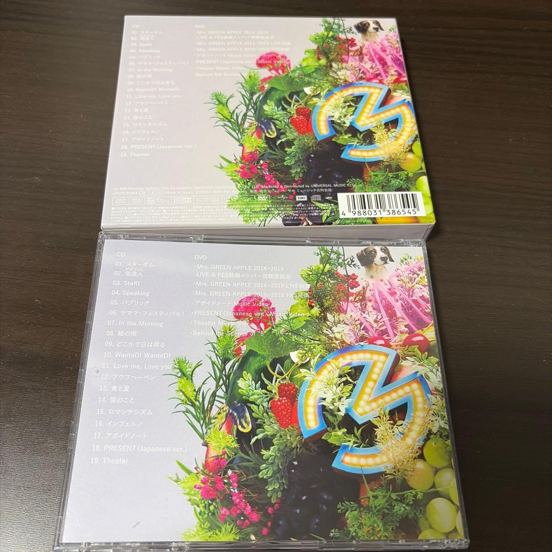 Mrs.GreenApple 5アルバム 初回限定盤