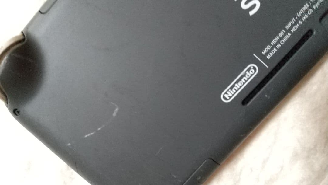 ジャンク エラー Nintendo Switch Lite ブラック 本体