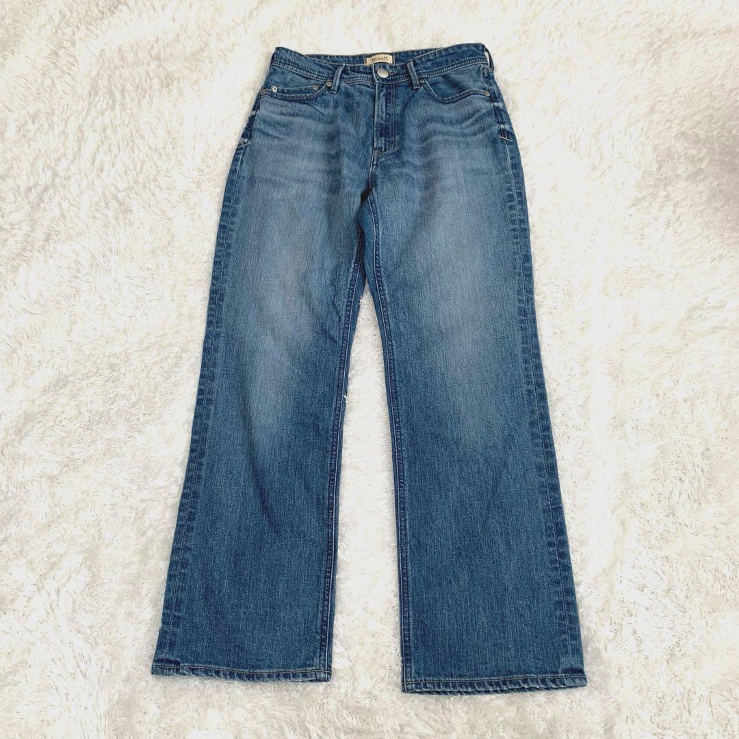 美品 ヤヌーク Low Rise ストレート\"LOUISE\" デニム 27