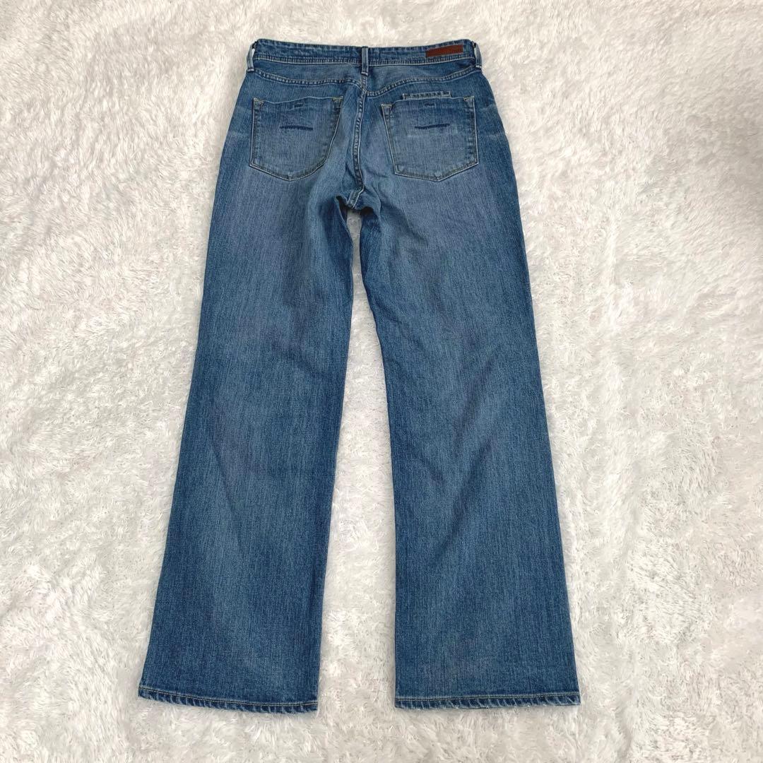 美品 ヤヌーク Low Rise ストレート\"LOUISE\" デニム 27