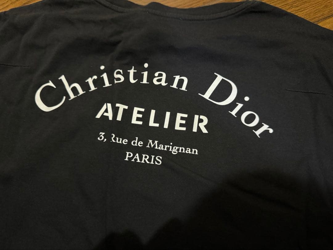 確実正規　dior クリスチャンディオール　atelier tシャツ　アトリエ