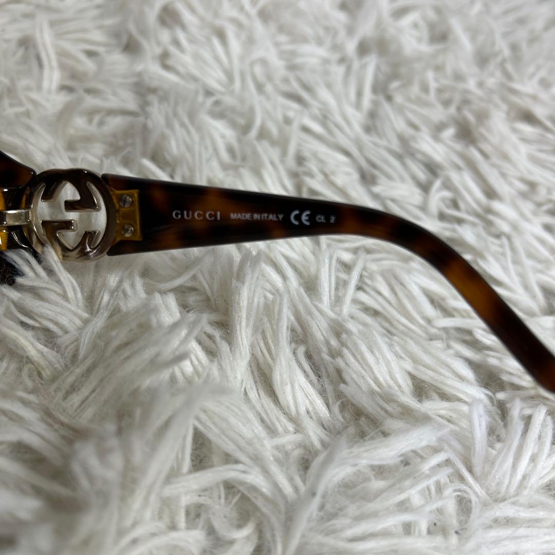 GUCCI 鼈甲　サングラス　インターロッキング　GG 眼鏡