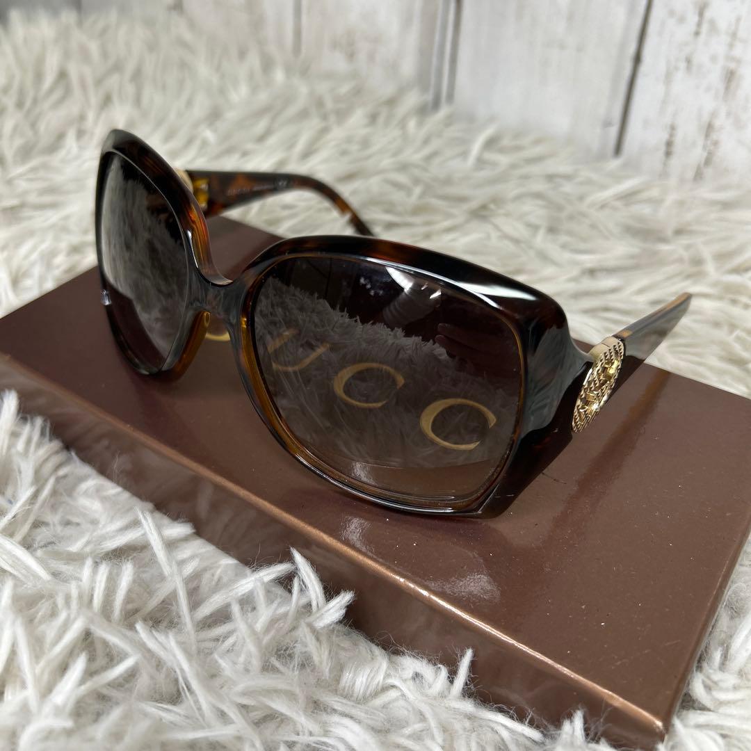 GUCCI 鼈甲　サングラス　インターロッキング　GG 眼鏡